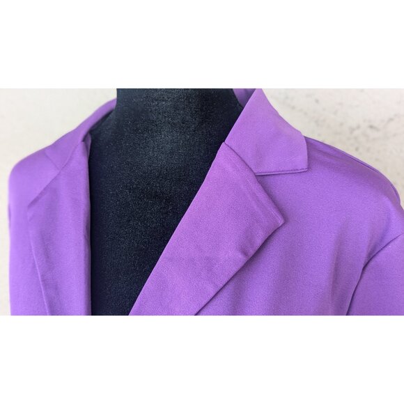 πNWT Purple Two-Piece Suit β Medium Top, Large Skirt - Picture 3 of 10